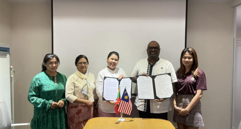 Centre for Vocational Training (CVT) နှင့် Malaysia-Myanmar Business Chamber (MMBC) ပူးပေါင်းဆောင်ရွက်မှု သဘောတူစာချုပ်ချုပ်ဆိုခြင်း