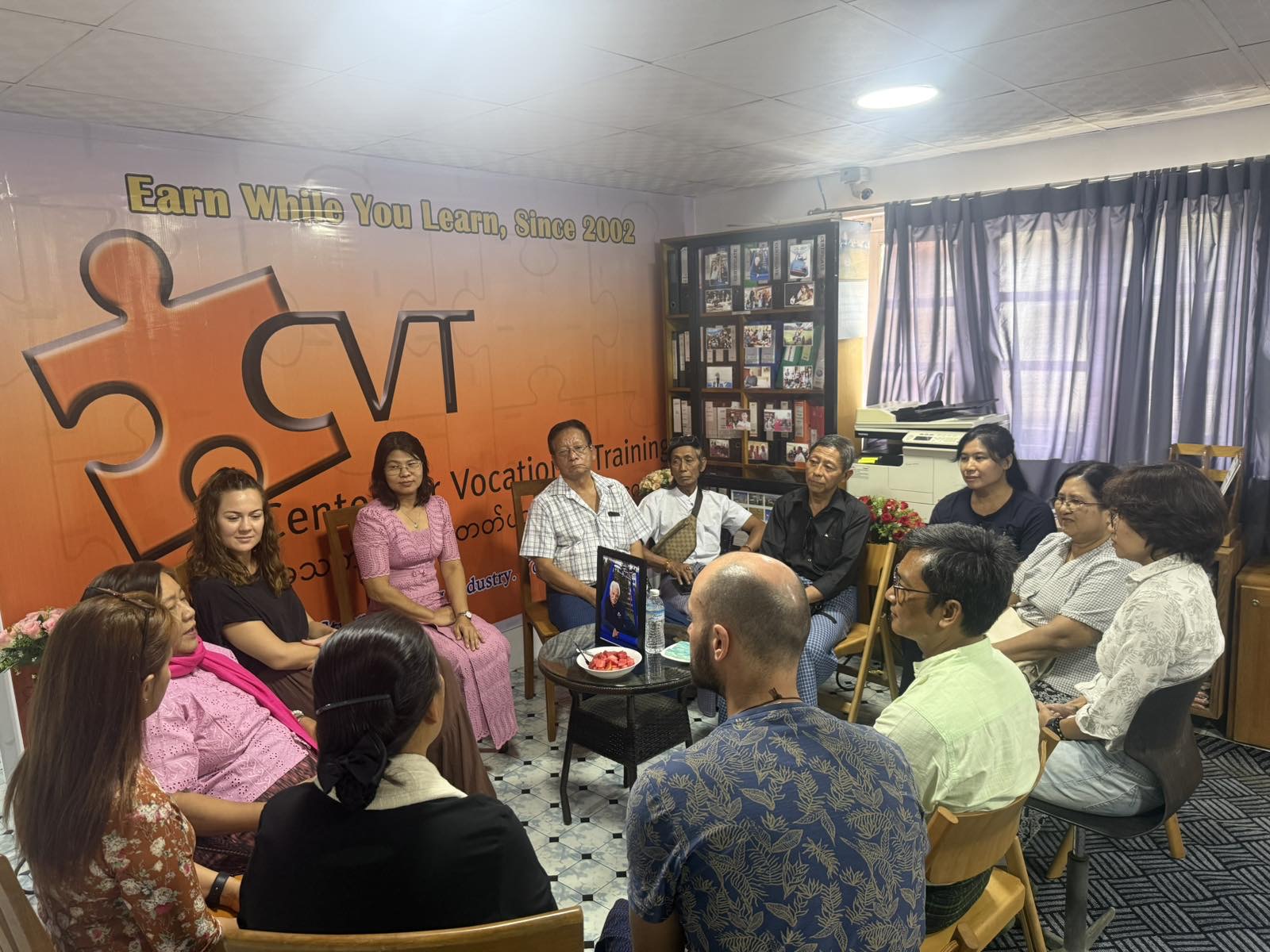 memorial for Mr. Blaser