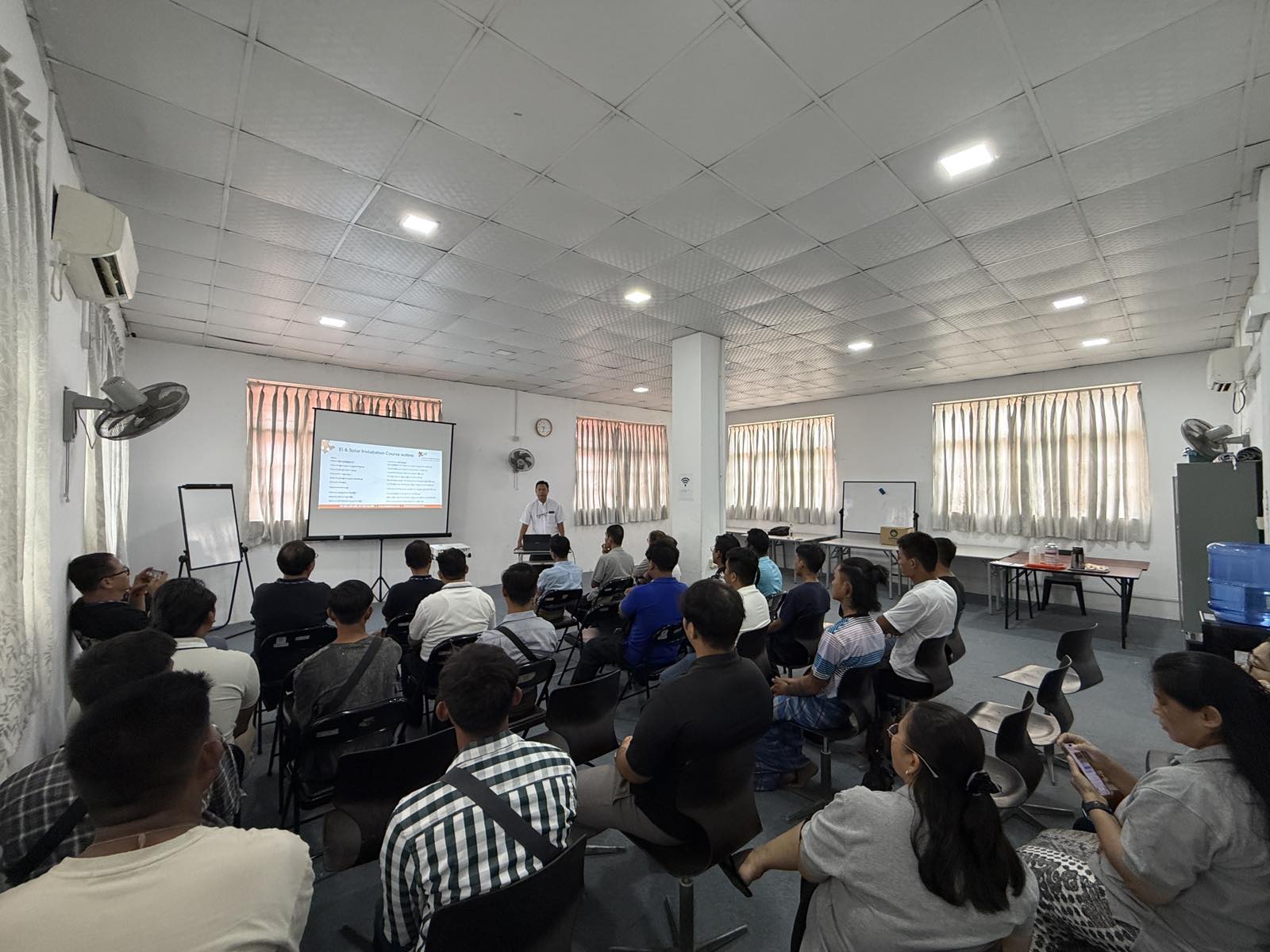 Electrical and Solar Installation Course သင်တန်း ဖွင့်လှစ်ခြင်း