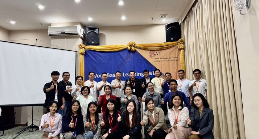 Work-based Learning (WBL) Champions  လုပ်ငန်းခွင်အခြေပြုသင်ကြားသင်ယူမှုစနစ်ဖြင့်ချန်ပီယံများ မွေးထုတ် ပေးခြင်း သင်တန်း (3rd Batch) ဖွင့်လှစ်ခြင်း