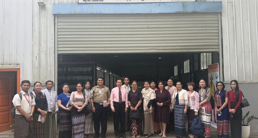 မြန်မာနိုင်ငံကြက်ခြေနီအသင်းမှ CVT သို့လာရောက်လေ့လာခြင်း