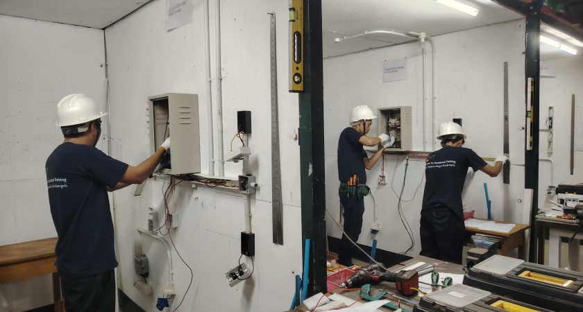 Electrical Installation Course (အမျိုးသား အဆင့် ကျွမ်းကျင်မှု  – NSSA Level 2) သင်တန်း ဖွင့်လှစ်ခြင်း